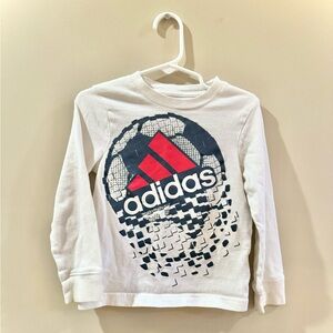 Toddler Adidas Soccer Long Sleeve